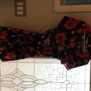 Floral button down kimono